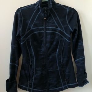Lululemon Define Jacket Blue Camo